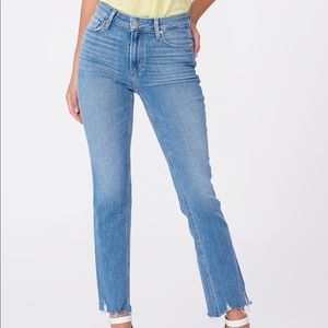 Paige High-Waist Straight Leg Cindy Jeans